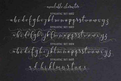 Cursive Font Font With Tails Wedding Font Long Swoosh Font Etsy My