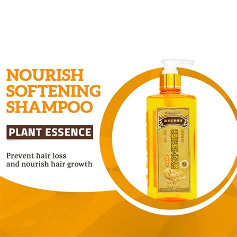 ginger shampoo anti hair loss