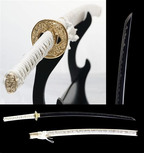 Samurai Sword White Kinun Katana For Sale Samurai Museum Shop