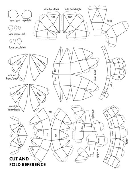 Printable Paper Model — Button City