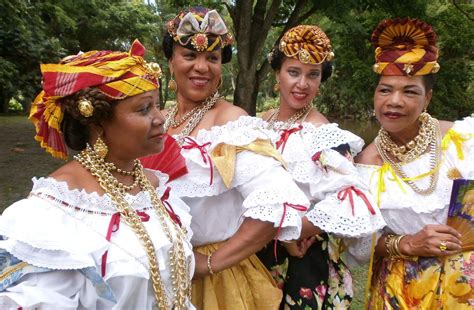 Costumes Creoles Caribbean Carnival Costumes Fabric Headbands