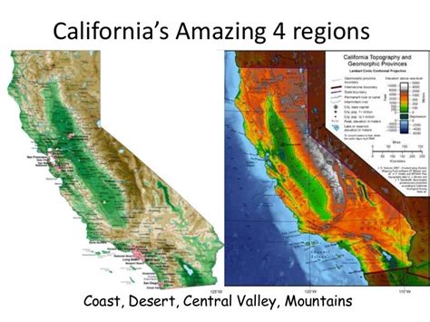 Californias Amazing 4 Regions