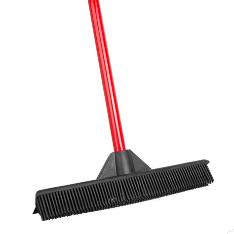Jumbl Rubber Broom Soft Natural Rubber Bristles With