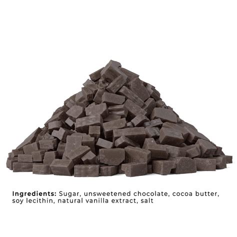 Buy Van Leer Dark Chocolate Chunks By Cambie 300 Count Semisweet