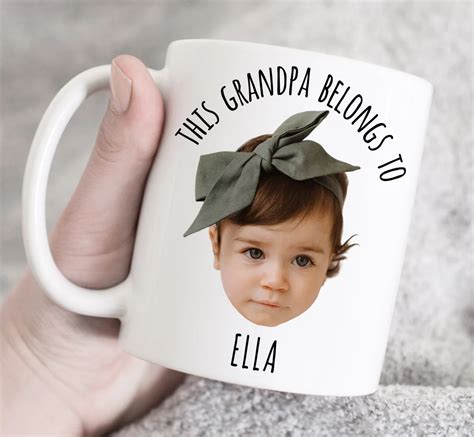 Personalized T For Grandpa This Grandpa Belongs To Mug