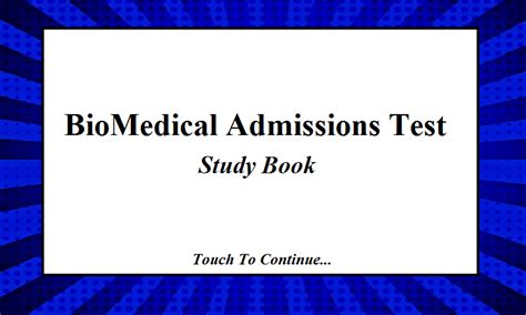 Bmat Biomedical Admissions Test Flashcardsamazondeappstore For Android