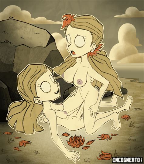 rule 34 abigail don t starve animated bouncing breasts futa on