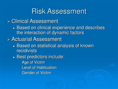 Ppt Juvenile Sex Offenders Characteristics Assessment And