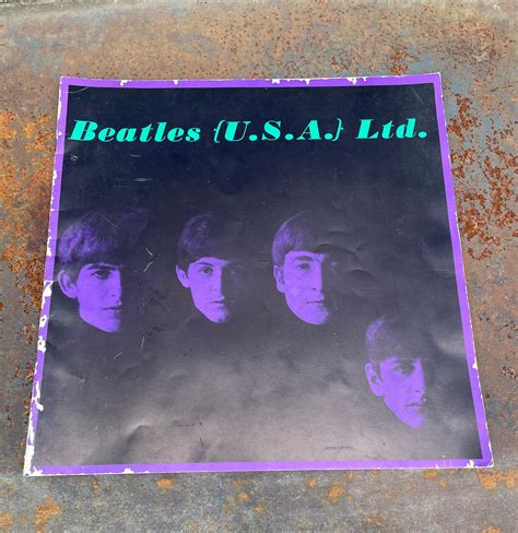 Rare Original Beatles 1964 North American Tour Book Usa Etsy