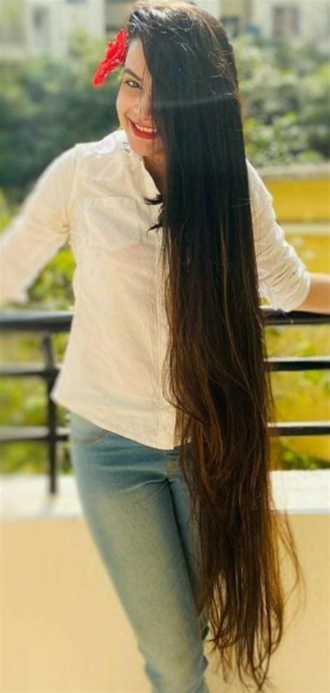Waist Length Knee Length Extremely Long Hair Long Hair Women
