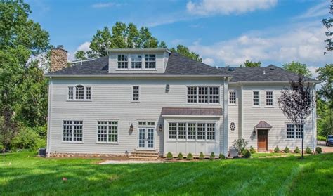 23 Million Newly Built Colonial Home In Morristown Nj Homes Of The