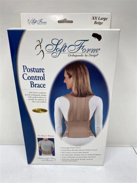 Fla Soft Form Posture Control Brace For Sale Picclick