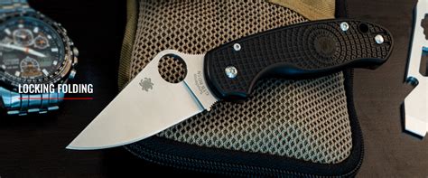 Locking Folding Spyderco Inc