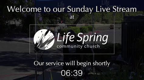 Live Life Spring Community Service June 14 2020 Youtube