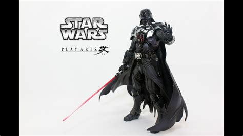 Play Arts Kai Variant Star Wars Darth Vader Figure Review Youtube