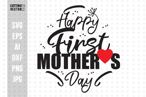 Happy First Mothers Day Graphic By Danieladoychinovashop · Creative