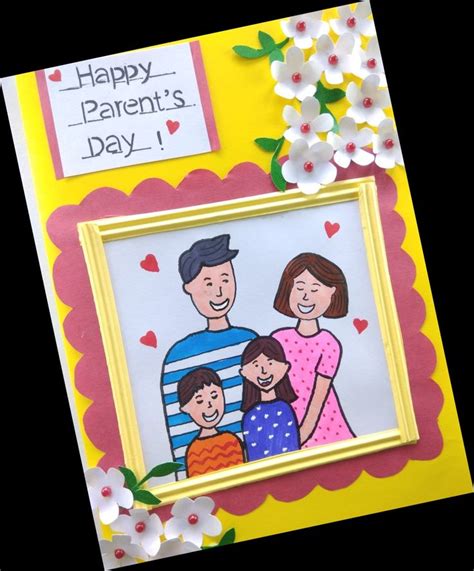Parents Day Card Diyparents Day Card Ideas Homemade Fathers Day Card