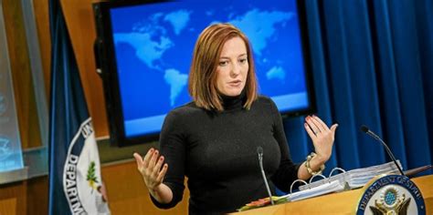 White house press secretary jen psaki holds a briefing monday. Une équipe de communication 100 % féminine autour de Joe ...