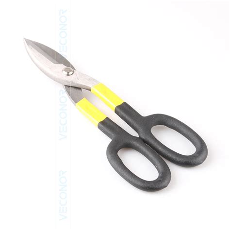 10 Inch Sheet Metal Cutting Shears Tin Snips Scissors Hand Tools In