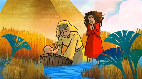 Exodus 2 Baby Moses Kids Bible Story Clover Media