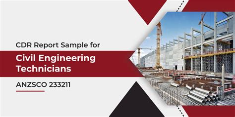 Free Cdr Sample For Civil Engineering Technician