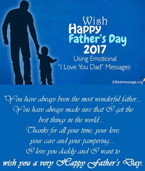 This day is all about gratitude, for him who has done everything for you! Fathers Day 2019 Emotional Messages, Status and greetings ...
