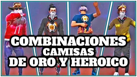 Descubra hoje mesmo todos os segredos que os mestres em free fire escondem de você! Las mejores combinaciones PRO PLAYER con las CAMISAS ...
