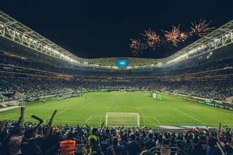 Palmeiras v universitario de deportes. Allianz Parque stadium opens in Sao Paulo to the sound of ...