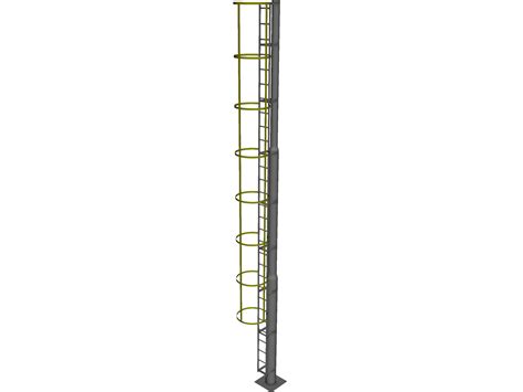 Drawing in autocad primitive objects, complex objects. Cat Ladder 3D CAD Model - 3D CAD Browser