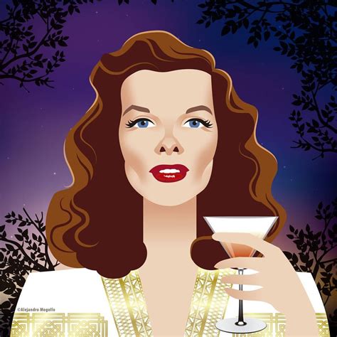 katharine hepburn as tracy lord in the philadelphia story celebrity drawings celebrity