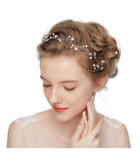 Delicate Wedding Headband Elegant Rhinestone Headband Crystal Diamond