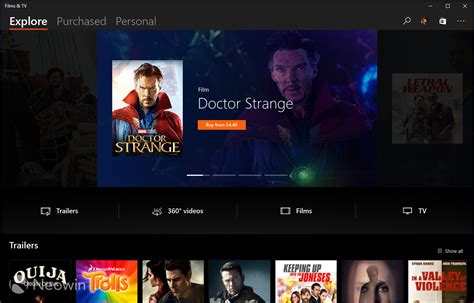 Movies And Tv App Gets A New Look On Windows 10 Pcs And Phones Now