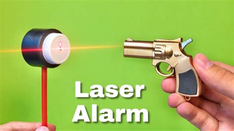 How To Make A Laser Alarm Diy Laser Door Security Alarm Very Simple