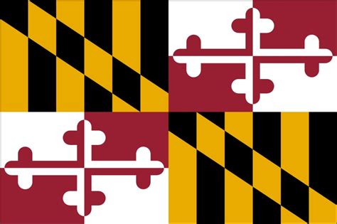 For kids & adults you can print flag or color online. FREE Printable Maryland State Flag & color book pages | 8½ ...