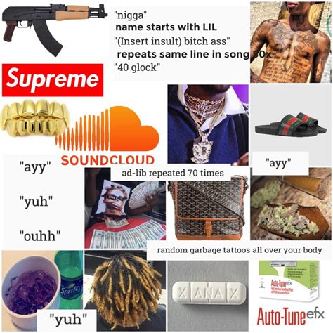 Rapper In 2017 Starter Pack Rstarterpacks