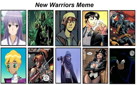 New Warriors Meme Steel And The Outlaws By Coleroboman On Deviantart