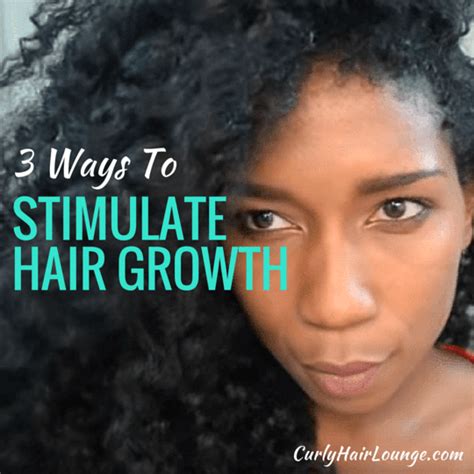 3 Ways To Stimulate Hair Growth Natural Hair Repair Natural Hair Care