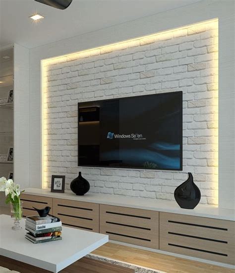 „viele fehler werden schon beim frühstück gemacht. 64 besten TV Wandgestaltungen und Ideen Seite 20 von 64 breyi decoration | Tv-wandschränke, Tv ...