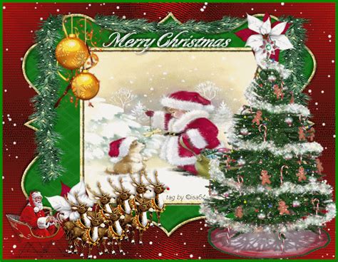 Choisissez le gif merry christmas gratuitement que l'on trouve dans le cantique populaire écrit au 16e siècle: Cute Merry Christmas Gif Quote Pictures, Photos, and ...