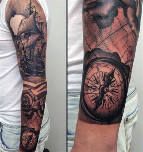 Learn about the story of wrist tats and symbolism. Navy Sleeve Tattoos Designs, Ideas and Meaning | Tattoos ...