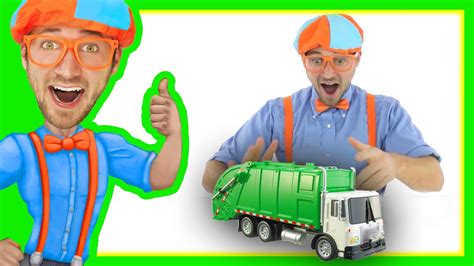 Download Compilation of Blippi Toys Videos | Garbage Trucks and ...