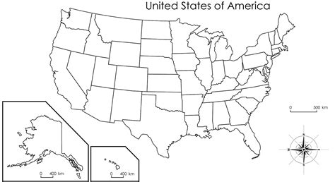 blank us map printable pdf printable maps gambaran