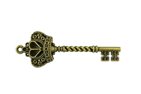 Vintage Key Antique Golden Key On White Background 8525818 Png