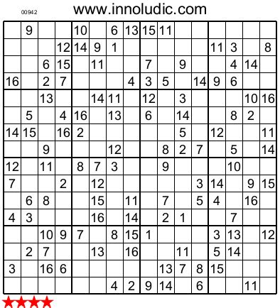 Click on the level you want to make to access the corresponding puzzles. Super Sudoku