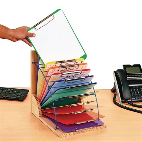 Clipboard Stand With 12 Grouping Clipboards 1 Stand 12 Clipboards