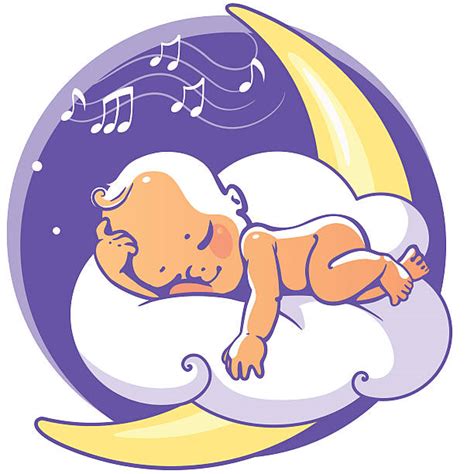 Download baby sleeping stock vectors. Best Baby Angel Illustrations, Royalty-Free Vector ...