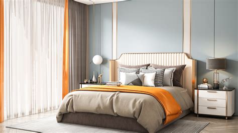 Bedroom Modern Vray Render 3d Cgtrader