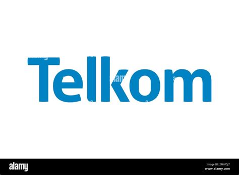 Telkom Mobile Logo White Background Stock Photo Alamy