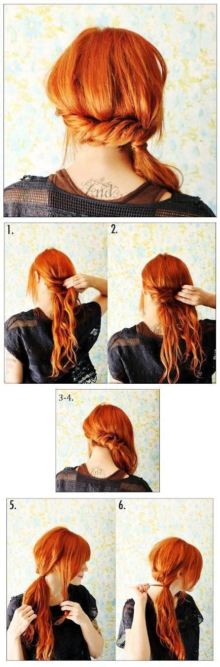 So easy hairstyles are the way forward. 21 Simple and Cute Hairstyle Tutorials You Should ...