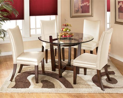 Ashley Furniture Signature Design Charrell D357 15 4x02 5 Piece Round Dining Table Set With